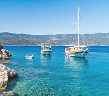 4 Days - 3 Nights Fethiye to Marmaris Blue Cruise